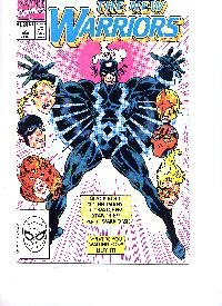 Comic New Warriors the #6 Marvel Book