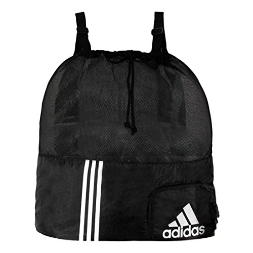 adidas Unisex Tournament Ball Bag, Black/White, ONE SIZE