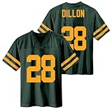 Outerstuff AJ Dillon Green Bay Packers #28 Green Kids Youth 4-20 Color Rush Player Jersey (8)