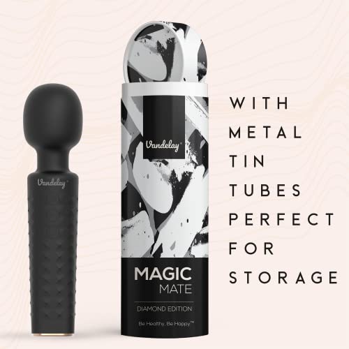 Image of Vandelay (UK) Magic Mate Sports Massager Diamond Edition (Matte Black)