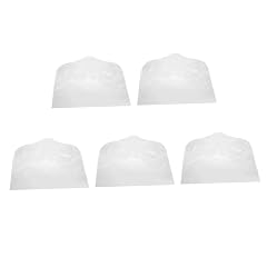 PRETYZOOM 5pcs Dustproof Hanging Clothes Bag Suit Protector Bag Garment for Travel and Storage