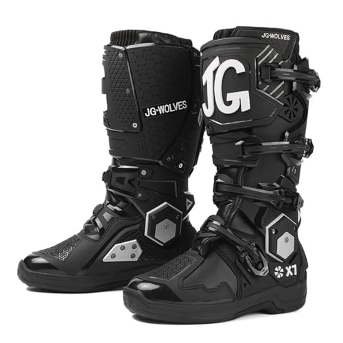 [SULAITE] JG WOLVES ���g�N���X�u�[�c TPU ����E���˕ی� �n�[�h�V�F�� �h? �I�t���[�h�o�C�N�u�[�c (X7-A, 30=30.0CM)