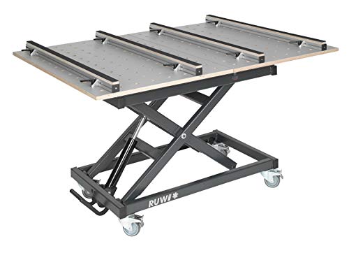 Preisvergleich Produktbild Arbeitstisch HPL Schwenk-Lochrasterplatte mit Schubkasten und Stauraum