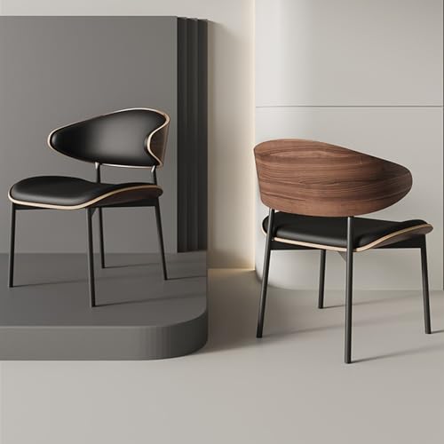 Chaises de salle à manger modernes beige avec pieds métal - 6