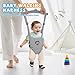 Baby Jumper with Stand, Infant Jumper for Indoor/Outdoor Play, Jumper for Baby 6-24 Months, Baby Jumpers and Bouncers with Adjustable Chain, Easy to Assemble & Store (Grey)