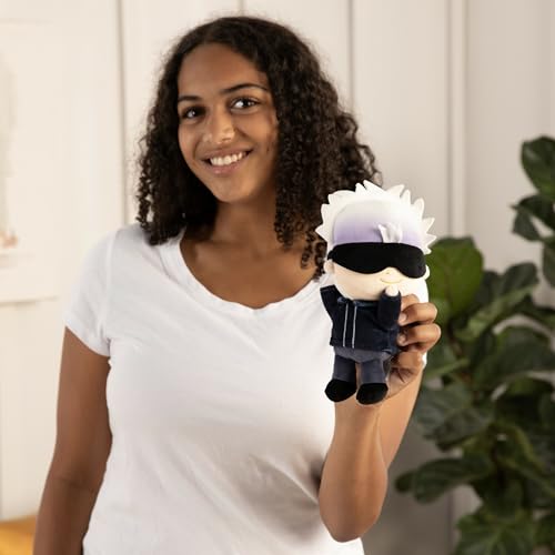 Club Mocchi Mocchi- Suya Suya Sleeping Friend Jujutsu Kaisen Plush - Satoru Gojo Figure Plush - Collectible JJK Figure - Squishy Anime Plushies and Kawaii Toys - 8 Inch