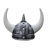 wikingerhelm für kinder Dieser Wikinger Helm eignet sich für Männer, Frauen und Jugendliche und ist perfekt für alle, die ihren inneren Wikinger Krieger zum Ausdruck bringen möchten. Egal, ob Sie eine Kostümparty besuchen oder an einer Theateraufführung teilnehmen, dieser Helm rundet Ihren Look mit Authentizität und Stil ab.