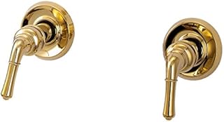 Trim Kit for 2-Handle Shower Valve, Fit Delta Washerless Shower, Polished Brass Finish 38822