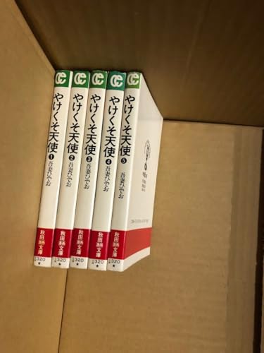 全巻セット やけくそ天使 文庫版 吾妻ひでお 全5巻 完結 漫画 マンガ コミック 中古本 1018