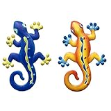 El ornamento de la escultura de lagarto tiene una hermosa apariencia tridimensional y es un buen regalo para tus amigos o familiares.