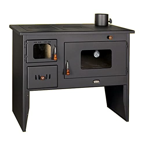 EEK A Küchenofen Holzherd PRITY 2P50 mit XL-Backofen