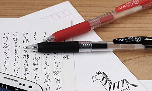 Image of ZEBRA Sarasa Clip Pen 0.7 mm, Black (JJB15-BK)