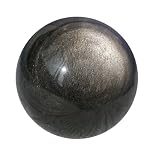 Phhxkkuo Sfera di Cristallo Naturale 4 cm Sfera di Pietre preziose Decorazione Feng Shui Pietra Grezza Lucida Cristallo curativo per energia positiva Espositore da scrivania Home,T
