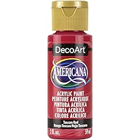 DecoArt Americana Acrylic Paint Matte-Finish Primary Blue 2 oz DA200 Free Ship e