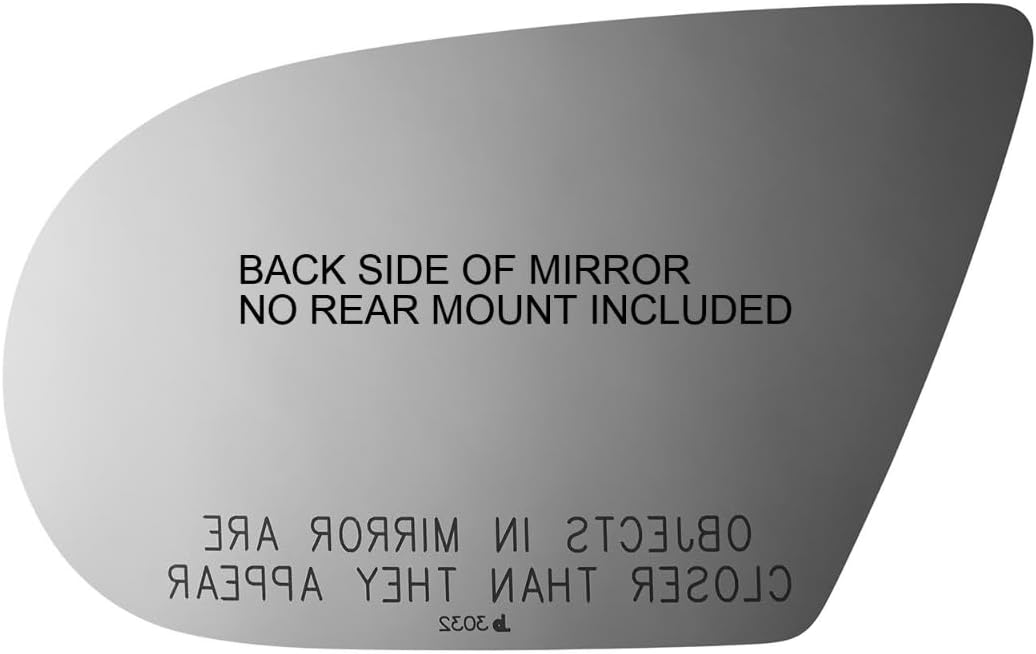 Fits 88-91 Reatta Right Passenger Convex Mirror Glass Lens w/Adhesive