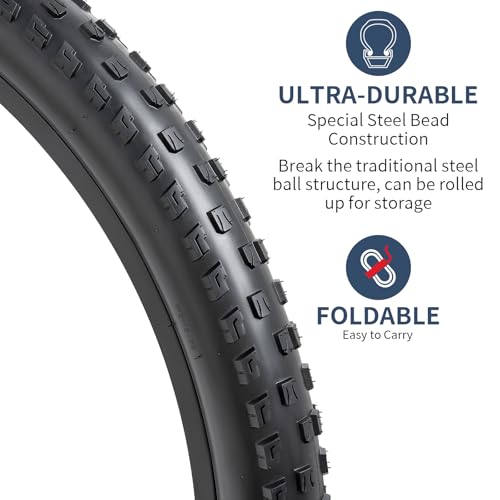 Pneus de vélo de montagne 29 pouces haute adhérence 54-622 - 2