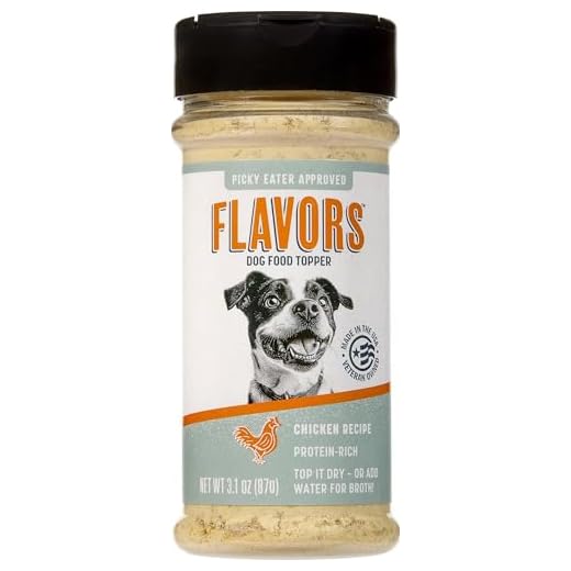 BEAUMONT BASICS Flavors Food Topper for Dogs, Chicken Recipe, 3.1-Ounce