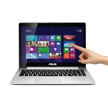 Asus VivoBook S400CA 14-inch Touchscreen Laptop - Silver