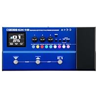 BOSS GX-1B | Ultraportabler Bass-Effektprozessor | Legendäre Verstärker & Effekte | Hochwertige AIRD Soundengine | Ideal für Bass-Einsteiger | Bluetooth-Verbindung | Flexible Leistungsoptionen