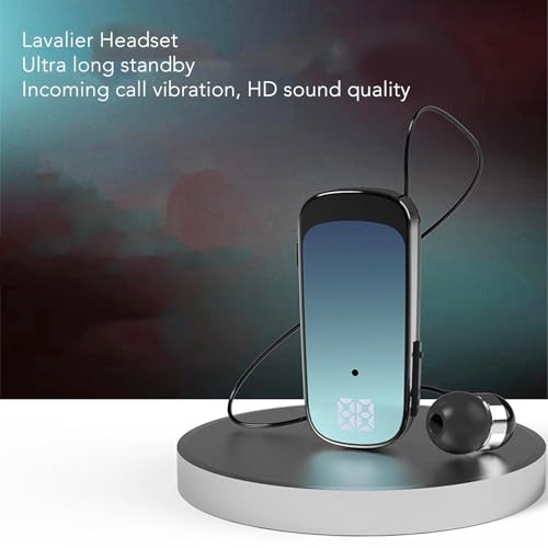 Auricular inalámbrico Jectse Retráctil con Bluetooth 5.2 miniatura 5