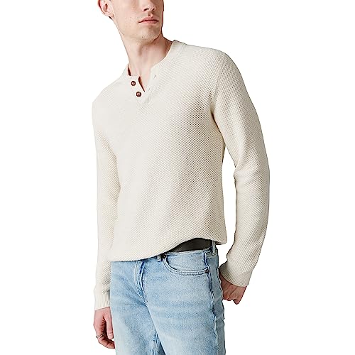 Lucky Brand Men's Cloud Soft Henley Sweater2