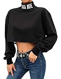 ✿Verkaufsstelle: Straße herbstmodestil, beiläufige Oberseiten und Klage für jugendliche Mädchen und Damen ✿This series elegant chic oberteil für daman, frauen, mädchen, sehr geeignet für Alltag, Party, Strand, Urlaub, machen Ihnen charmant und cool.Perfekt für Frühling, Sommer und Herbst, angenehm zu tragen.