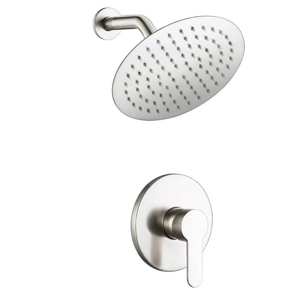 Robinet de douche dissimulé XT-082 en nickel pour une salle de bain élégante et moderne