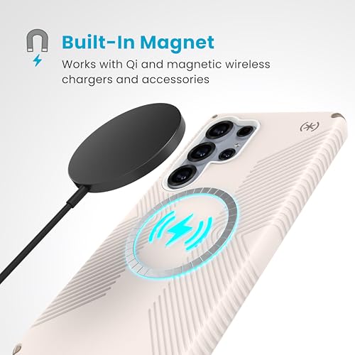 Speck Samsung Galaxy S25 Ultra Case - Magnet Case, 13-Foot Drop Protection, No-Slip Grips - Samsung S25 Ultra Case Magsafe - Raised Bezel and Enhanced Buttons - Presidio 2 Grip by Speck - Image 3