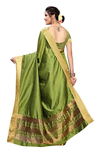 Generic orange mysore silk saree – image 4