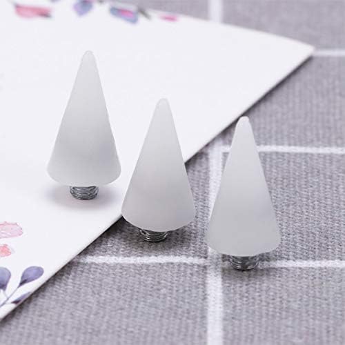 Beaupretty 10Pcs Nail Rhinestones Picker Wax Replacement Tips Point Drill Pen Head for Dual Ended Wax Nail DIY Art Decoration Diamond Painting Tools