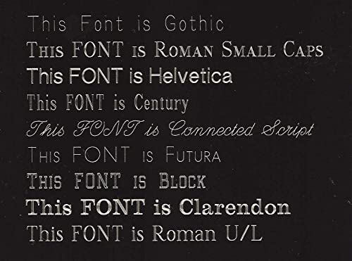 Custom Personalized Engraved Brass / Aluminum Name Plate Plaque Art Label Tag Gift Trophy 2X4 / 3X6 Inch #TOP5