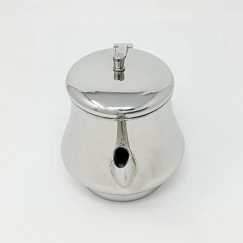 Miniatura 2 de Pride Of India - Tetera de acero inoxidable con tapa ventilada con bisagras, 20 onzas líquidas (2 - 3 tazas)