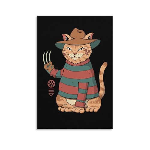 G gA[g Cg Catana on Elm Street 킢 |X^[ vg LoX _ z[ Ԃ牺 Mtg20x30inch(50x75cm)