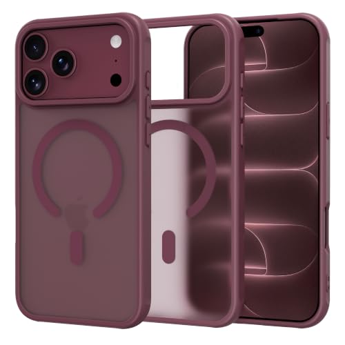 KROXEDG �Ή� iPhone 18 Pro Max/17ProMax �P�[�X MagSafe�Ή� �ČRMIL�K�i ���b�v�z�[���t���`�F���[���b�h | �ϏՌ� PC+TPU ��w�\�� ���΂ݖh�~ �w��E�玉����h�~ ���^�y�� ����~�߉��H �V���v�����n