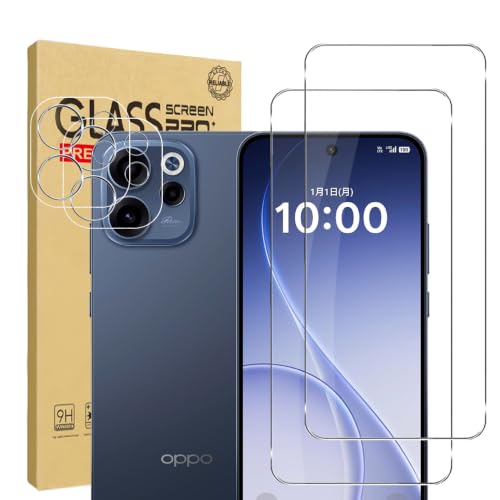 �y2+2���Z�b�g�zFor OPPO Reno15 A �K���X�t�B����(2��)+�J�����t�B����(2��) YILLIONS �����K���X ���{���Ɏq�f�ސ� �d�x9H ��U�h�~ �X�N���b�`�h�~ �������� ��U�h�~ �����z�� �C�A�[�� �\��t���ȒP OPPO Ren
