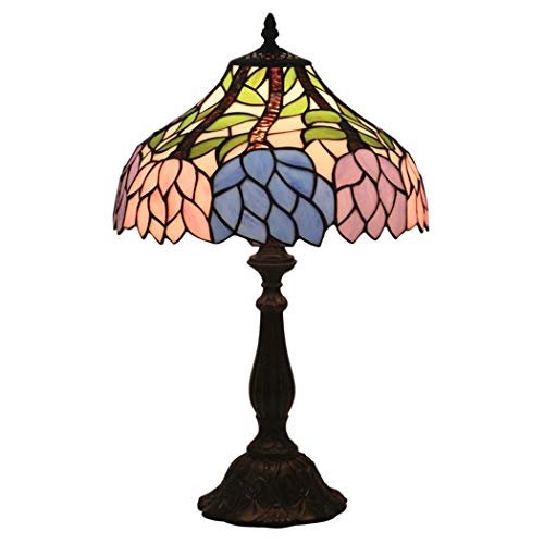 Lampe de table en verre teinté anti éblouissement salon