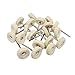 NIUPIKA Wool Polishing Buff Wheel Buffing Wheels Rotary Tool Accessories Polish Jewelry Watch Mirror 3mm Mandrel 20 Pieces