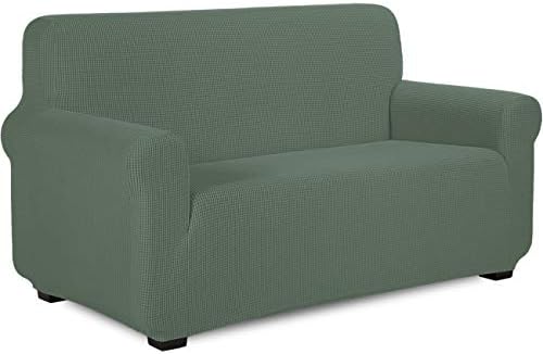 TIANSHU Armchair Slipcovers,1 Seater Sofa Covers, Couch Covers, Pet Covers,Non Slip Couch Slipcovers for Dogs(1 Seater, Light Gray)