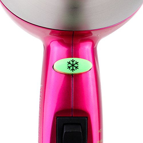 Bed Head Hot Head 875W Hair Dryer For Massive Shine, Pink #TOP3