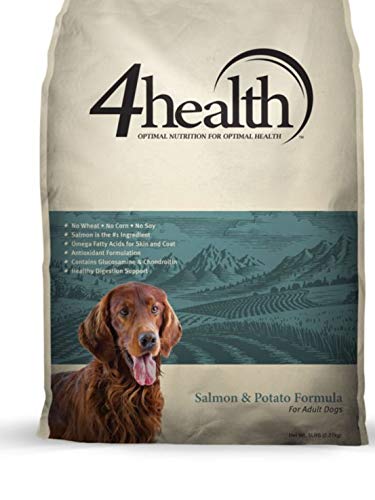 Ração seca para cães adultos 4health com salmão e batata 2,27 kg