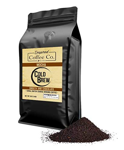 Mocha - Flavored Cold Brew Coffee Grounds - Inspired Coffee Co #TOP26