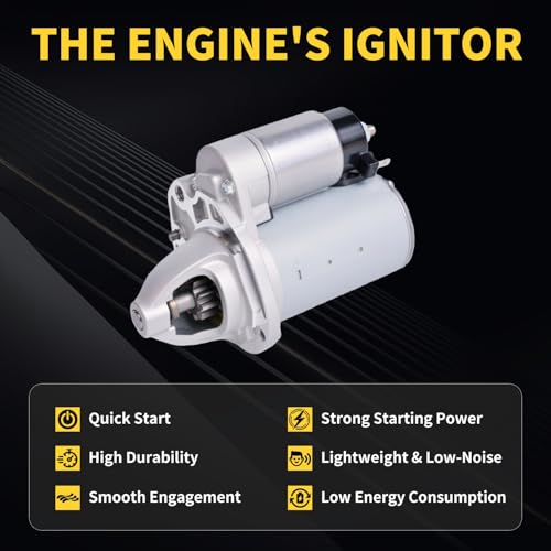 Starter Motor para Ram Promaster 1500 2500 3500 2014-2021 19616 miniatura 4