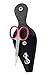 Nail Scissors Curved Eyebrow Scissors for Nail, Cuticle, Eyelashes, Nose Hair, Mustache and Beard - Manicure and Pedicure Small Scissors for Men and Women