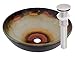 Novatto OCCASO Glass Vessel Bathroom Sink Set
