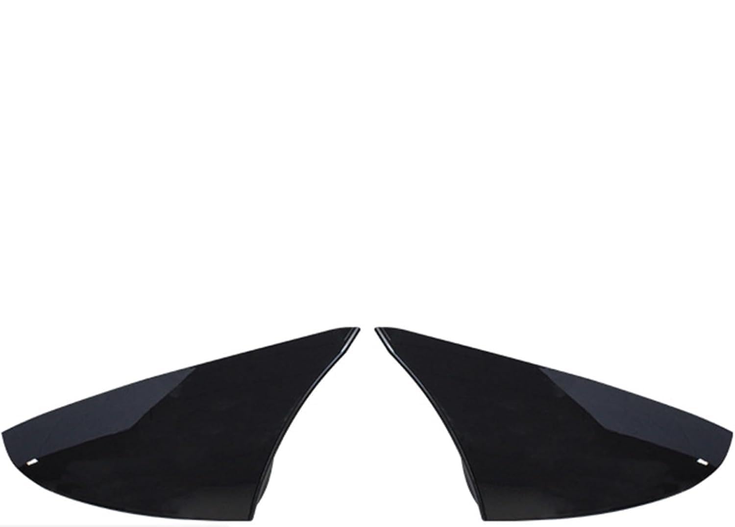 XJPGHA Wing Mirror Covers Caps for LEXUS ES IS RC LS UX 2019-2024, Sturdy Durable Cover Housing Door Mirror Vehicle Accessory Rearview Side Covers,Black