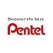 Pentel Lead 0.5mm, Red, 12 Leads Per Tube, Box of 12 Tubes (PPR-5)