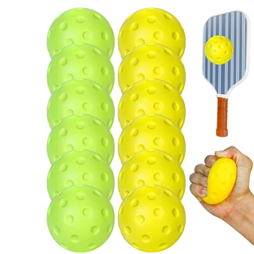 Pelotas silenciosas de entrenamiento con rebote amortiguado pack de 12 bolas pequeñas