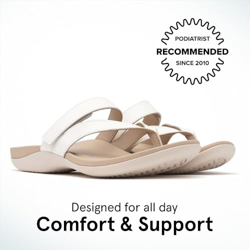 ABEO Oasis Thong Sandals For Women | Arch Support Sandals | Built-In Orthotic Insole | Plantar Fasciitis Pain Relief2