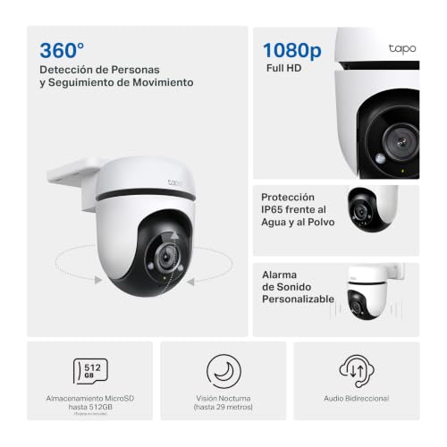 Image of Tapo TP-Link Outdoor Security Camera (Wired)