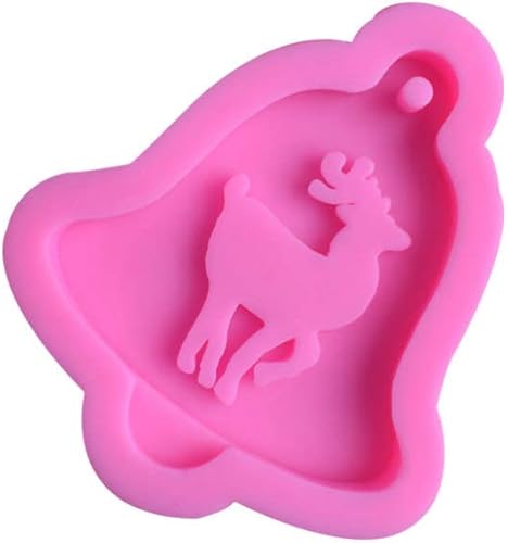 Miniatura 1 de Happyyami Moldes de silicona para pasteles de Navidad, moldes de caramelo de chocolate, moldes para hornear de Navidad, moldes de cera para derretir